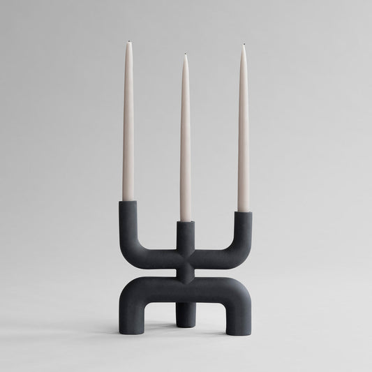 Cobra Candleholder - Black