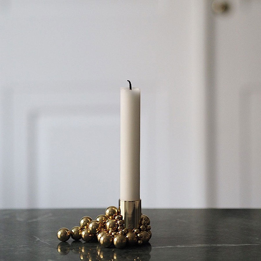 Molekyl candlelight 4 brass