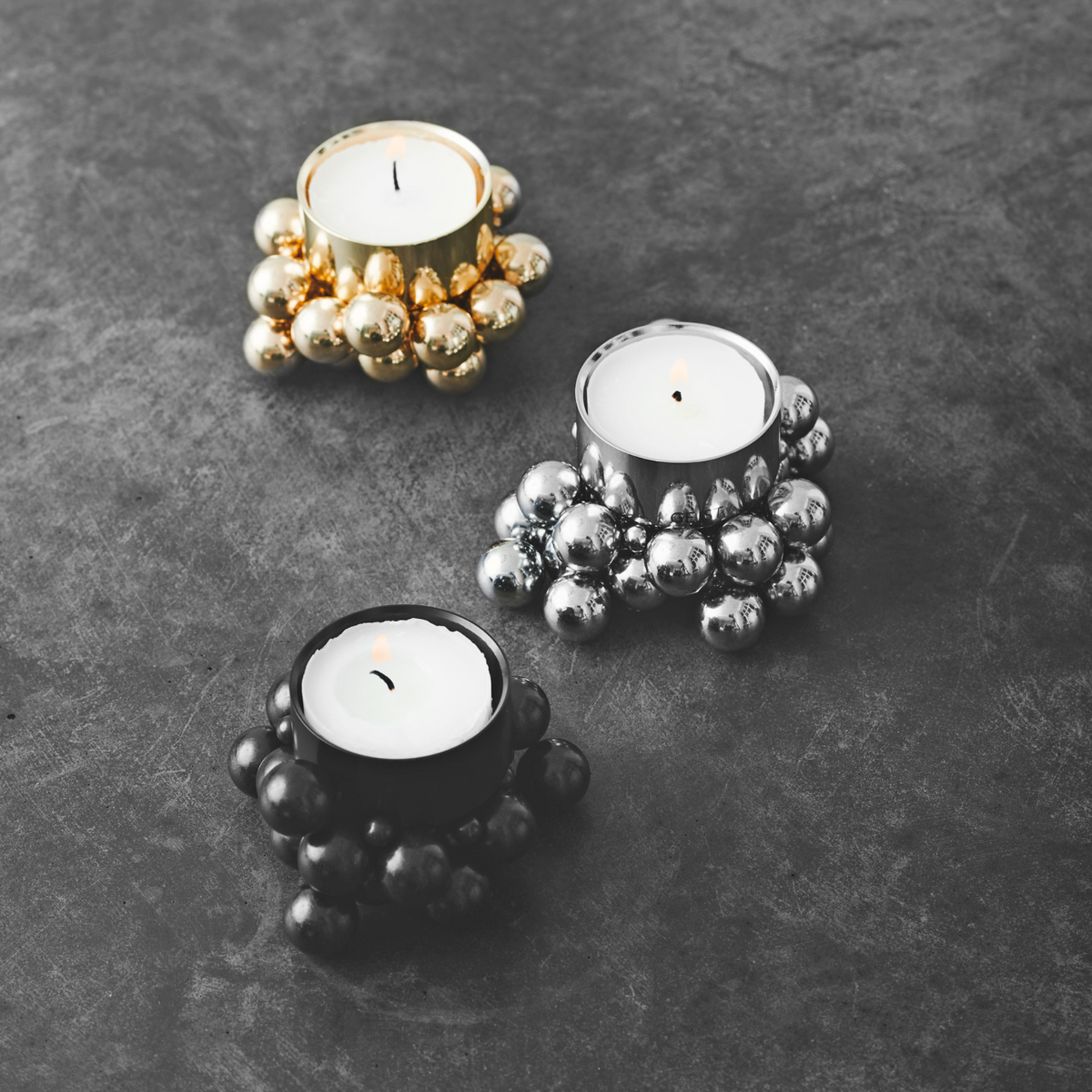 Molekyl tealight 1 chrome