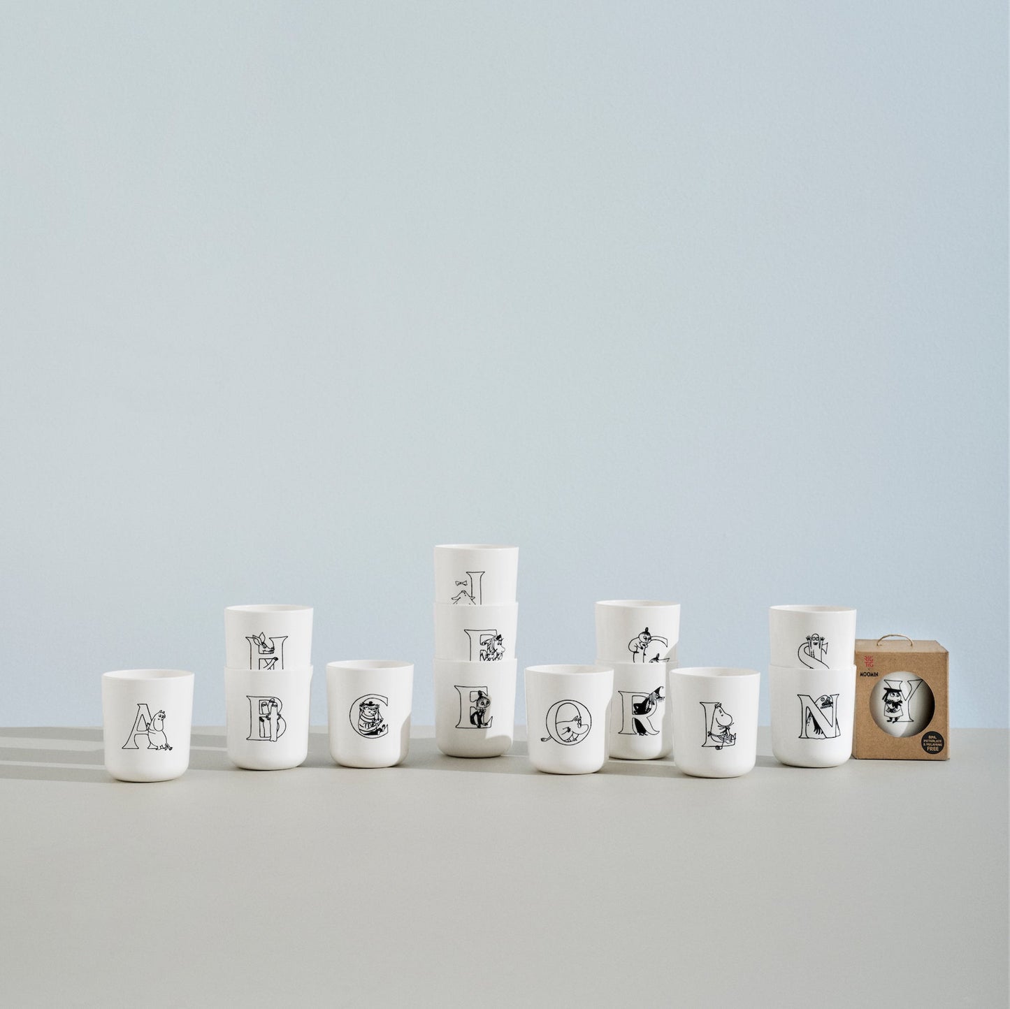 Moomin ABC cup - A